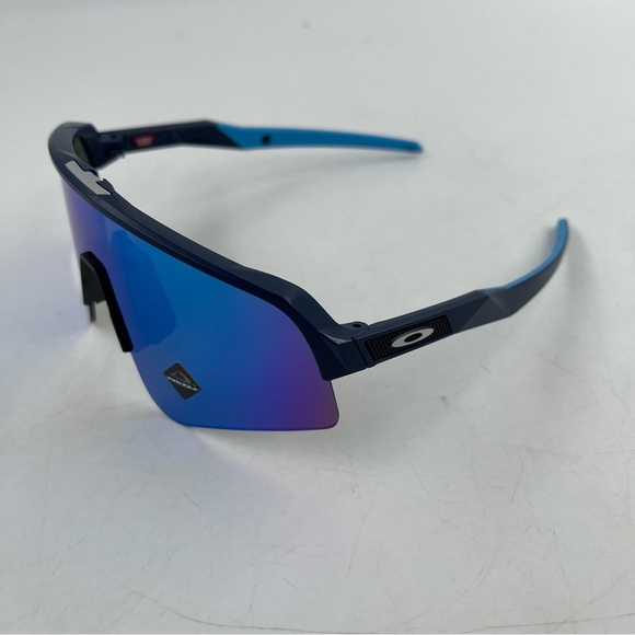 NEW! Oakley Men’s Sutro Lite Sweep Matte Navy/Prizm Sapphire Sunglasses 0OO9465 - Picture 7 of 9